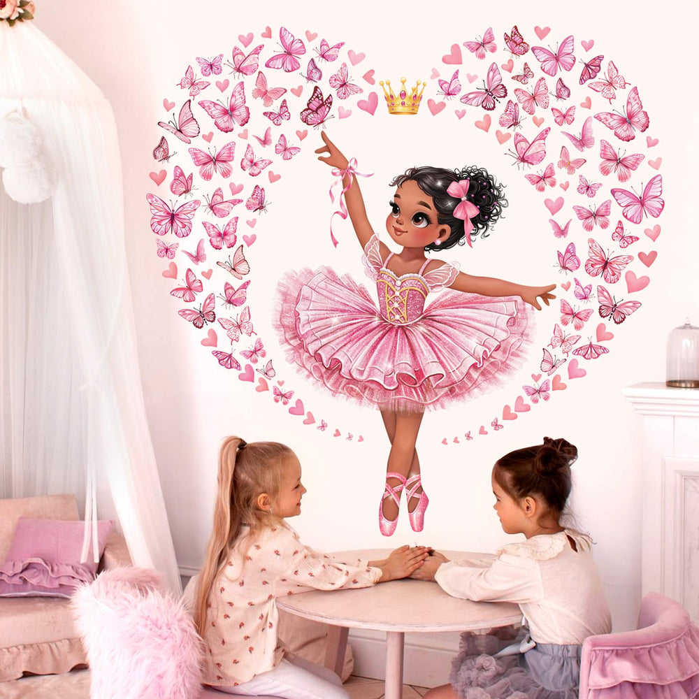 Decalmile baby nursery wall decor creates soft whimsical atmosphere