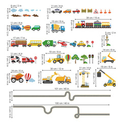 Decalmile baby nursery wall stickers create vibrant, kid-friendly surroundings that's easy to refresh.