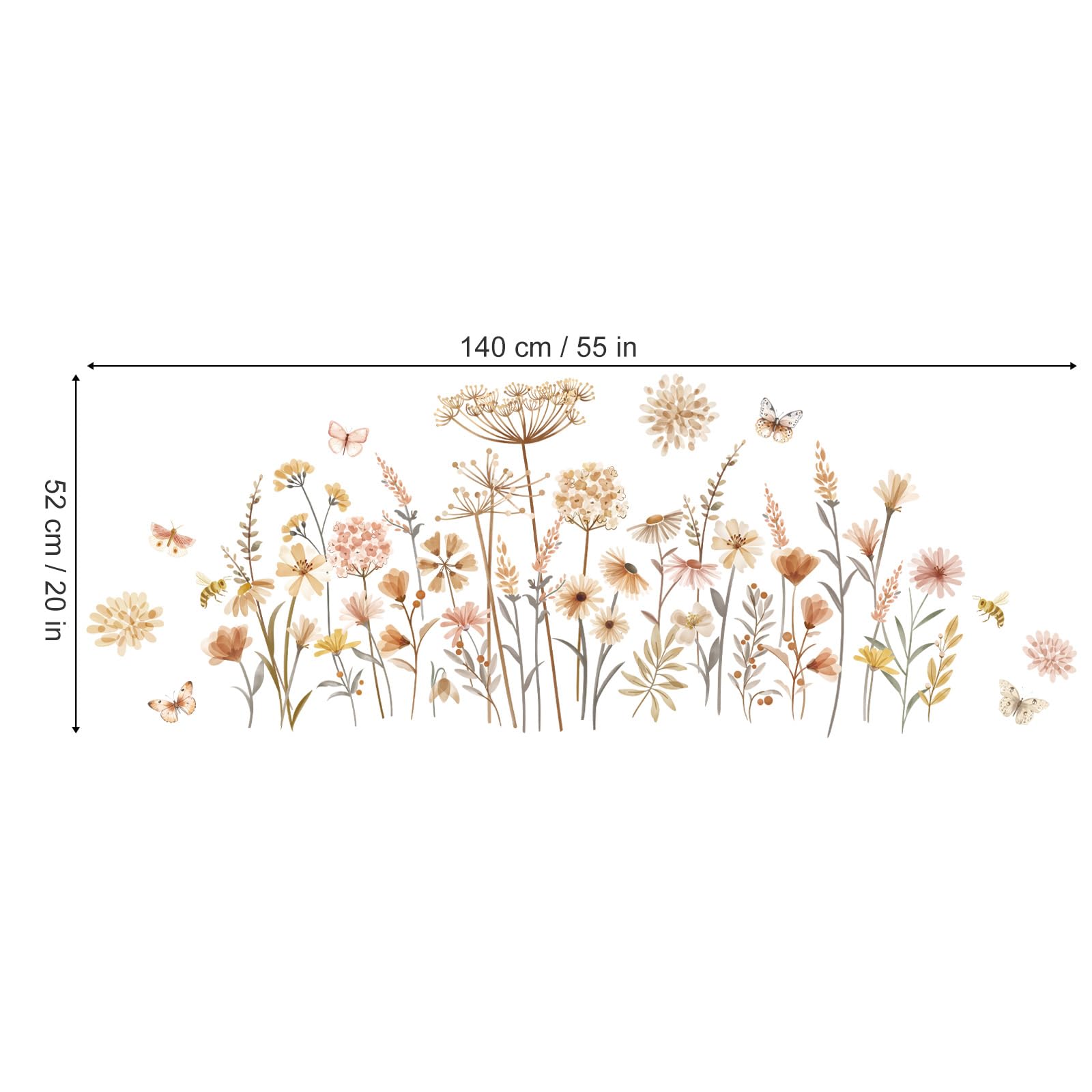 Decalmile Boho Wall Decals living-dining-room brighten spaces with durable, removable decor.