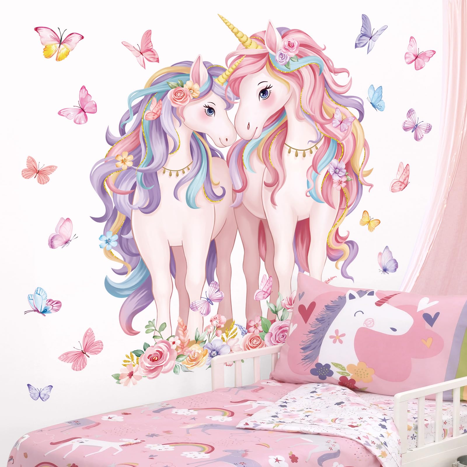 decalmile butterfly wall stickers brighten kids room decor