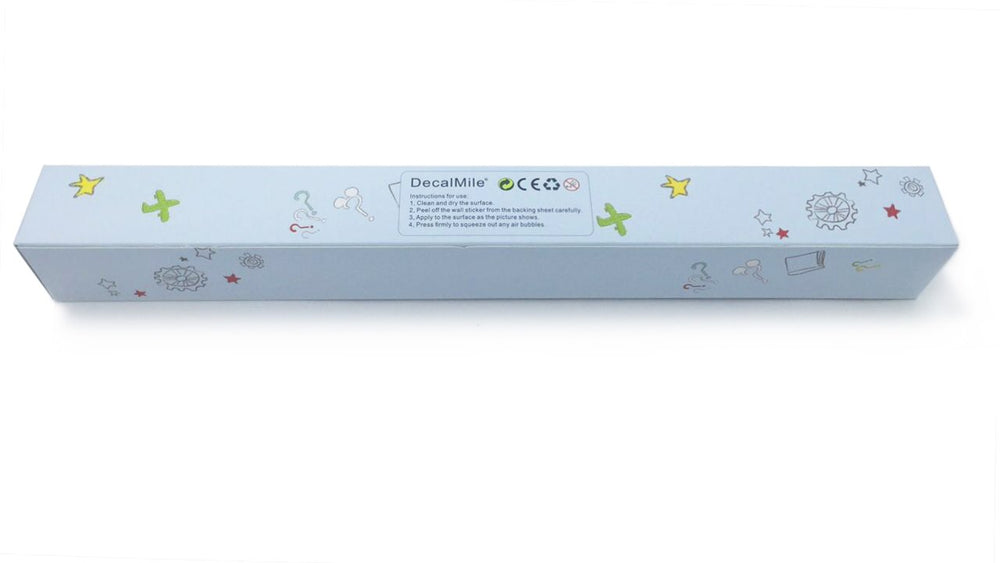 Decalmile classroom transport decals help create engaging learning corners.