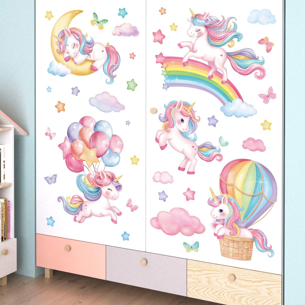 Decalmile clouds wall decal for baby nursery brings soothing sky accents.