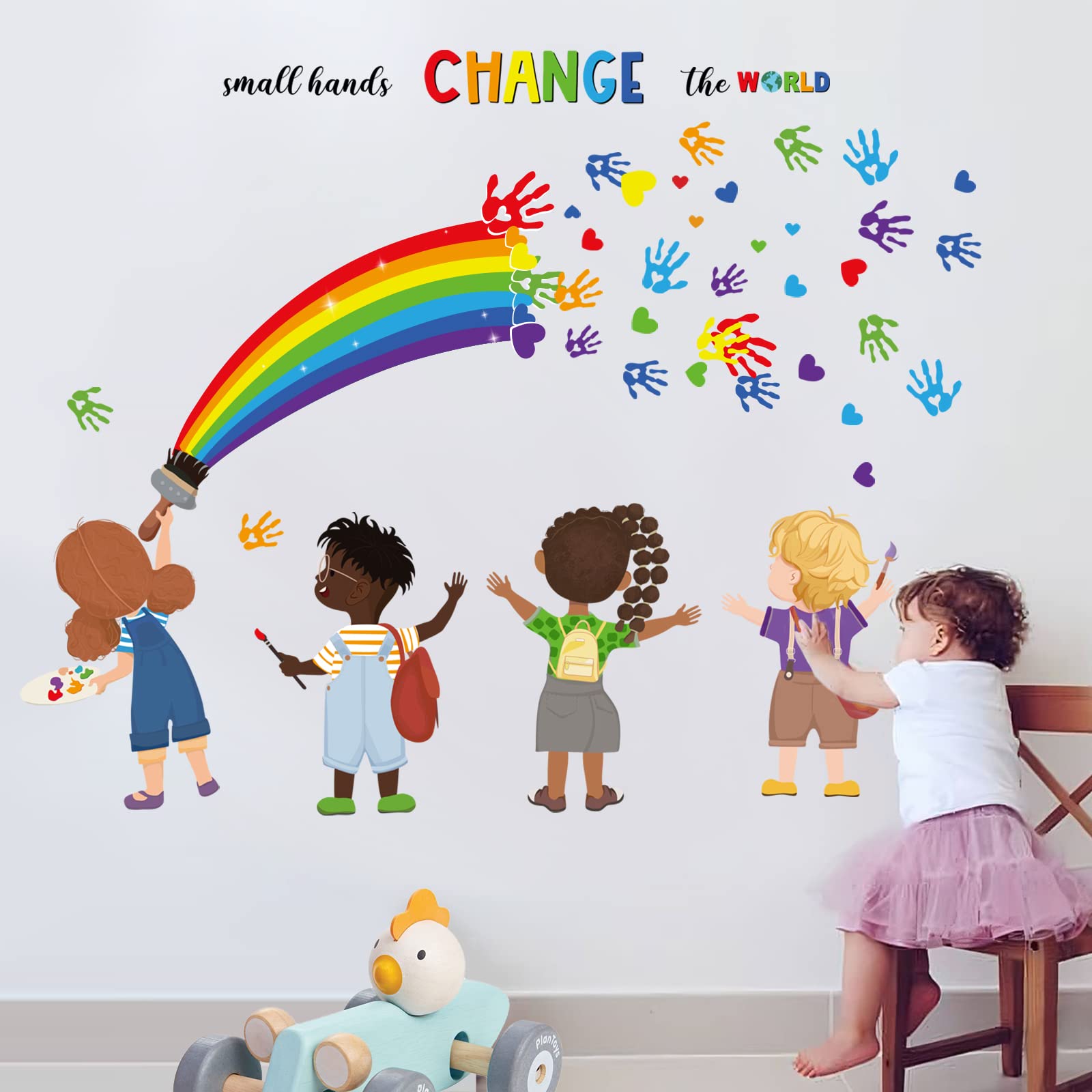 decalmile Equality wall sticker highlights inclusive decor for bedrooms and study corners