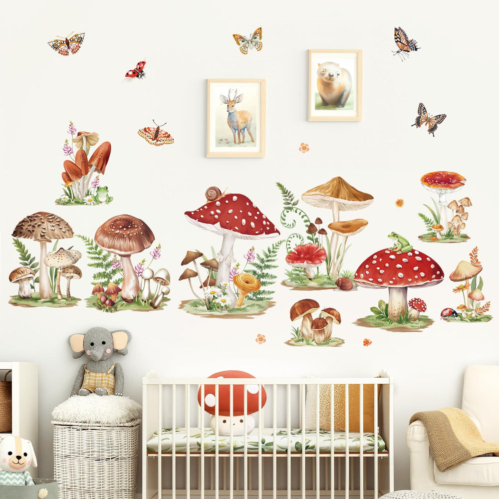 decalmile insects wall sticker brightens baby nursery with playful charm