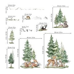 decalmile kids-bedroom decal creates an immersive decor space that feels cozy.