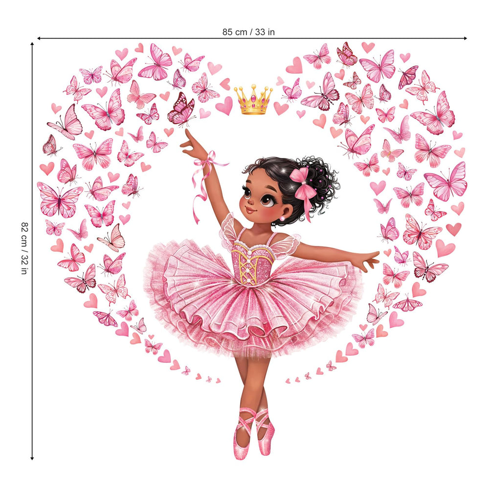 Decalmile easy-peel kids room wall stickers for quick redecoration