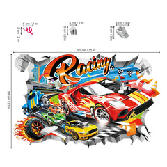 DecalMile two sheets 30x90cm wall stickers