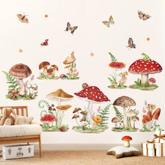 decalmile woodland butterflies wall sticker adds colorful accent to girls' bedroom