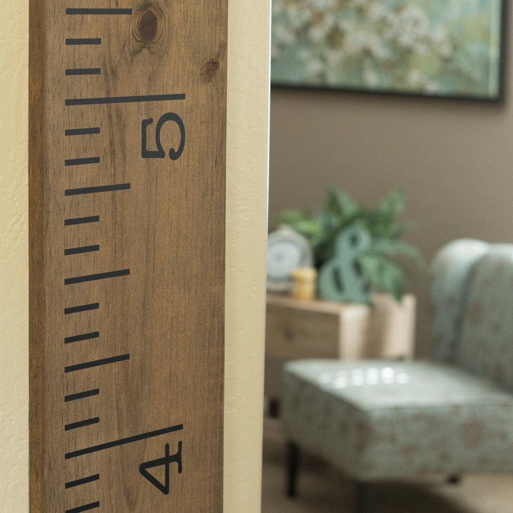 Decals for the Wall growth chart made in USA ensures durable, high-quality home decor.