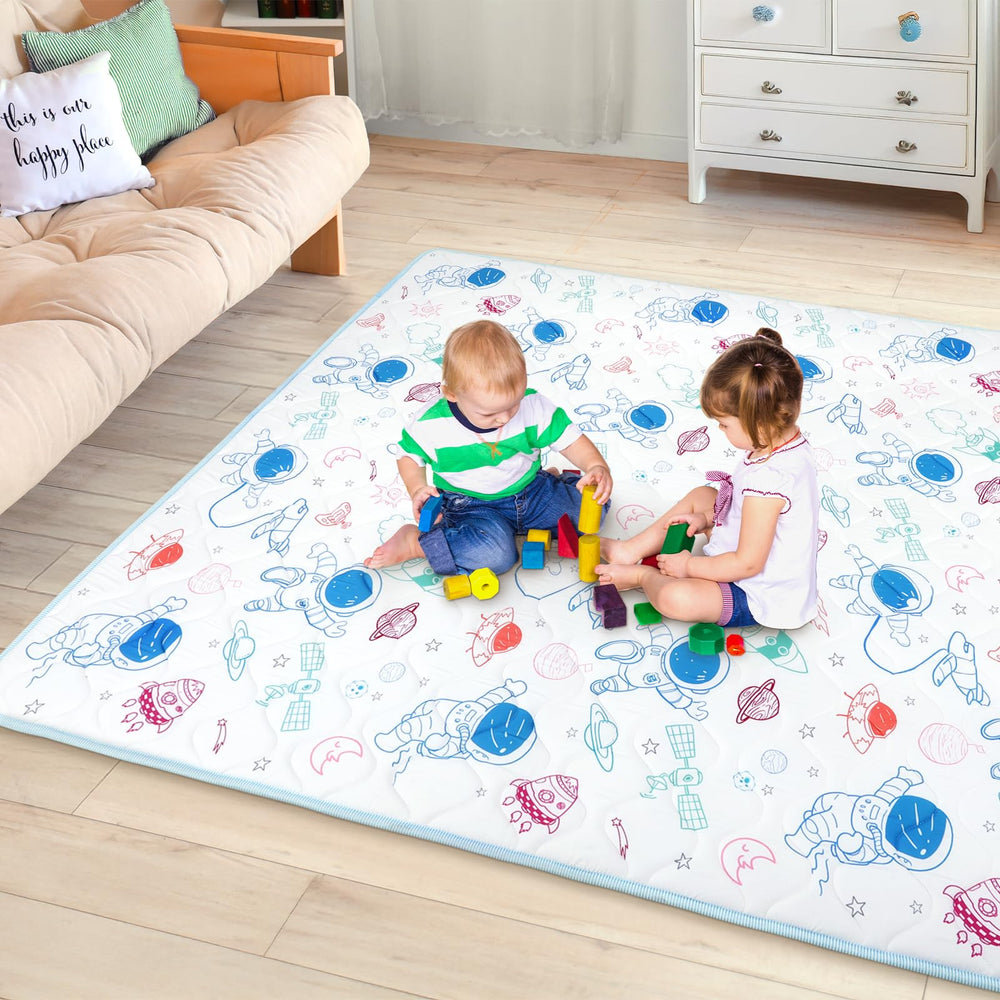 DecalSweet baby play mat color pattern with bright visuals for stimulation