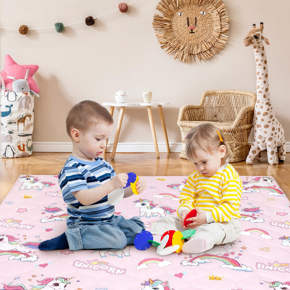 Decalsweet baby play mat ideal for crawling time and safe space.