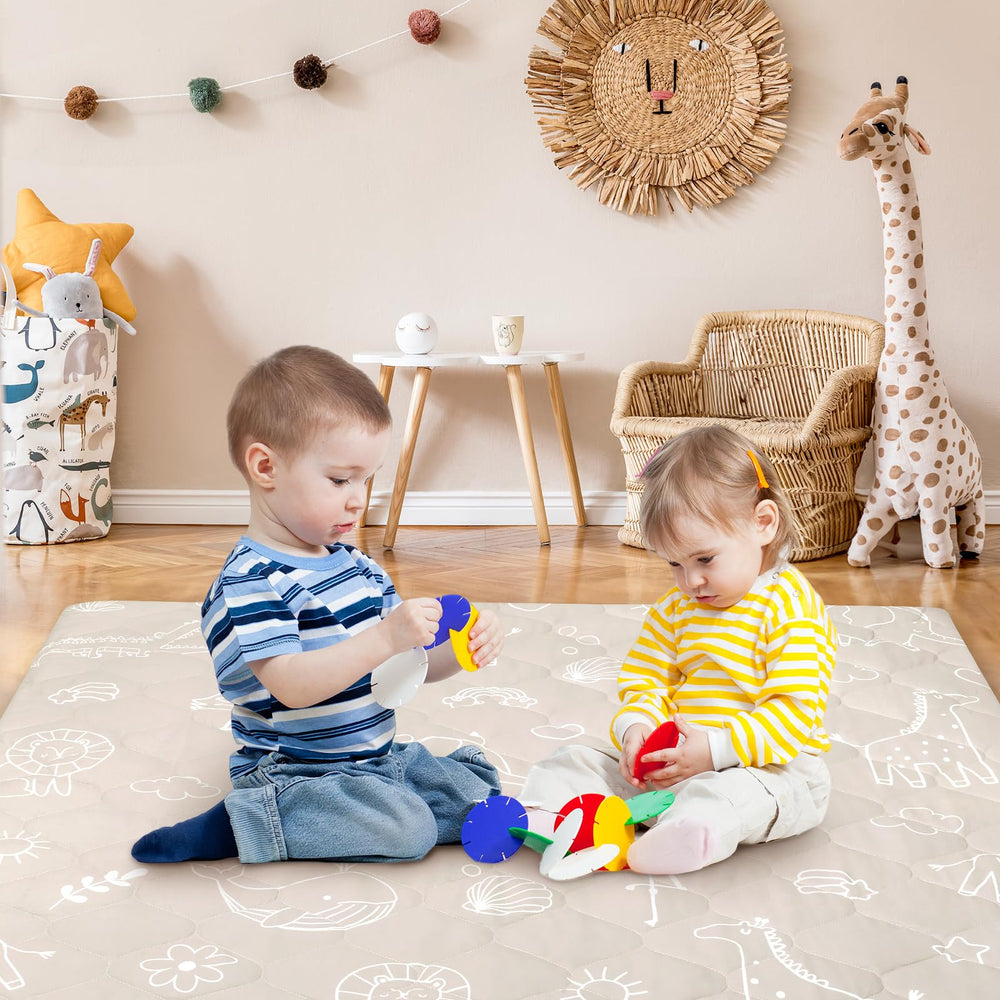 DecalSweet Baby Play Mat suitable for indoor and outdoor playtime setups