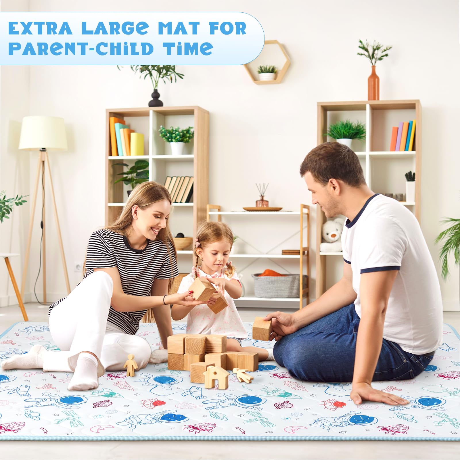 DecalSweet baby play mat machine washable for easy cleanup