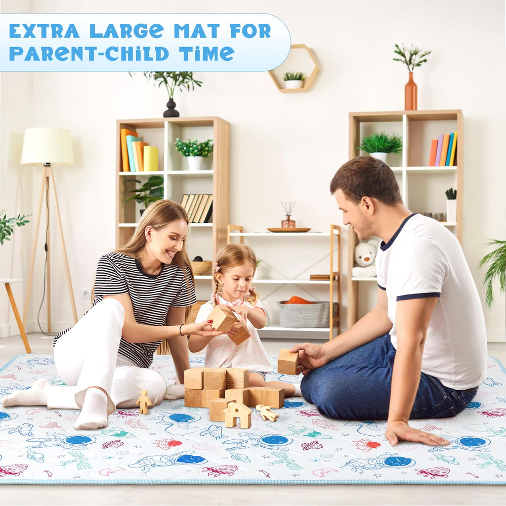 DecalSweet baby play mat machine washable for easy cleanup