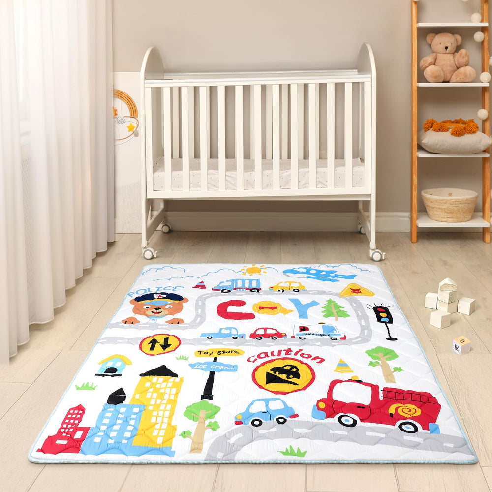 Decalsweet baby play mat-portable-foldable ideal for home and travel.