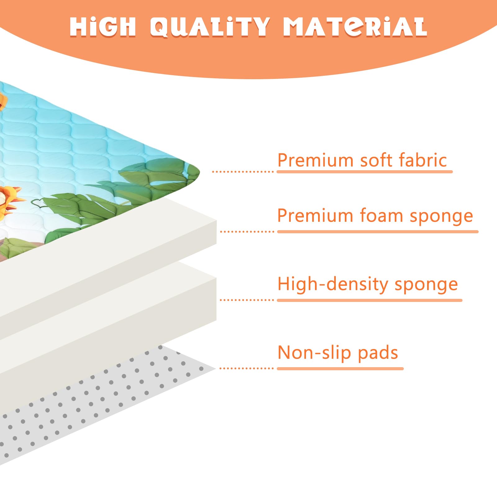 DecalSweet washable surface stays clean with machine washing.
