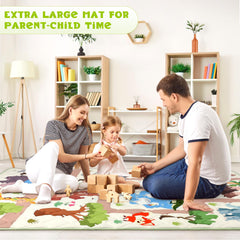 Decalsweet baby play pattern illustration stimulates visual exploration during play