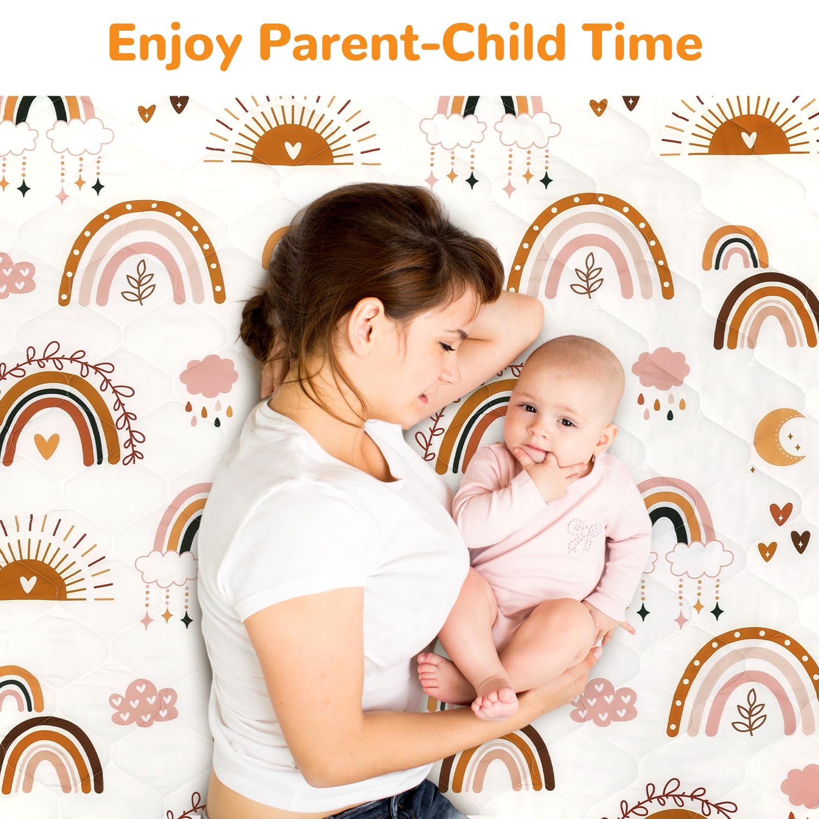 Decalsweet baby playmat 50x50 room-use for cozy crawling spaces.