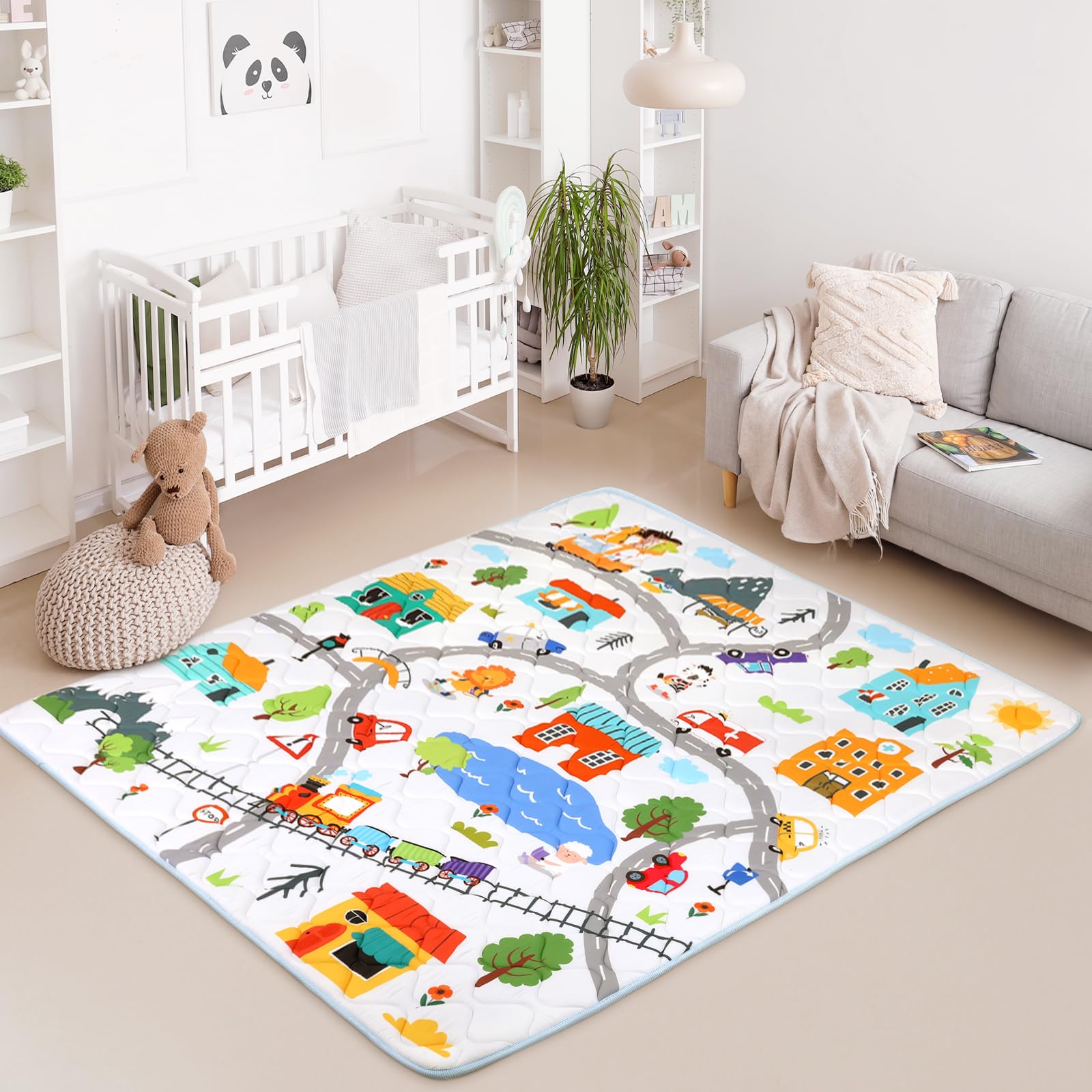 DecalSweet baby play mat bright colors for engaging playtime