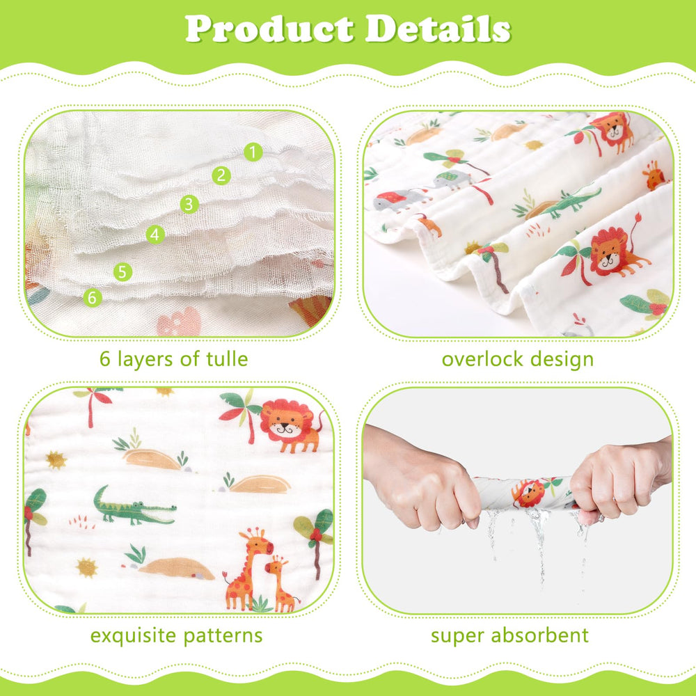 Decalsweet 6-layer muslin demonstrates high absorbency for quick milk pickup