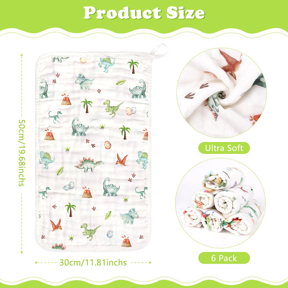 Decalsweet muslin burp cloth close-up highlights soft breathable cotton against baby's skin