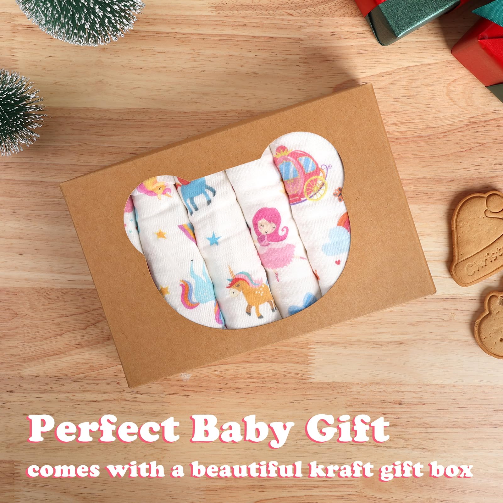 Decalsweet burp cloths travel-friendly cloths protect shoulders on the go.