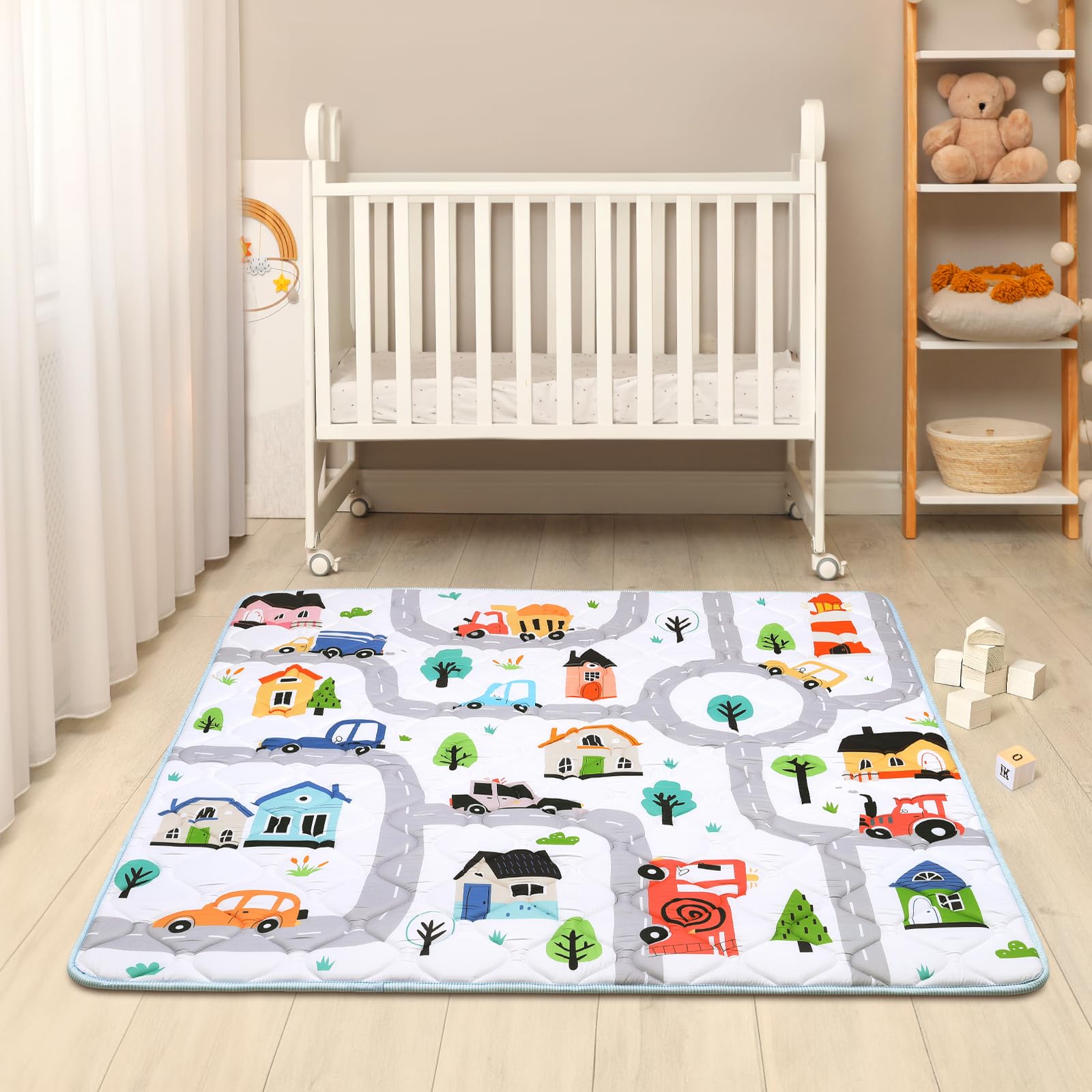 Decalsweet-crawling-mat-durable-construction promises lasting use across many play sessions