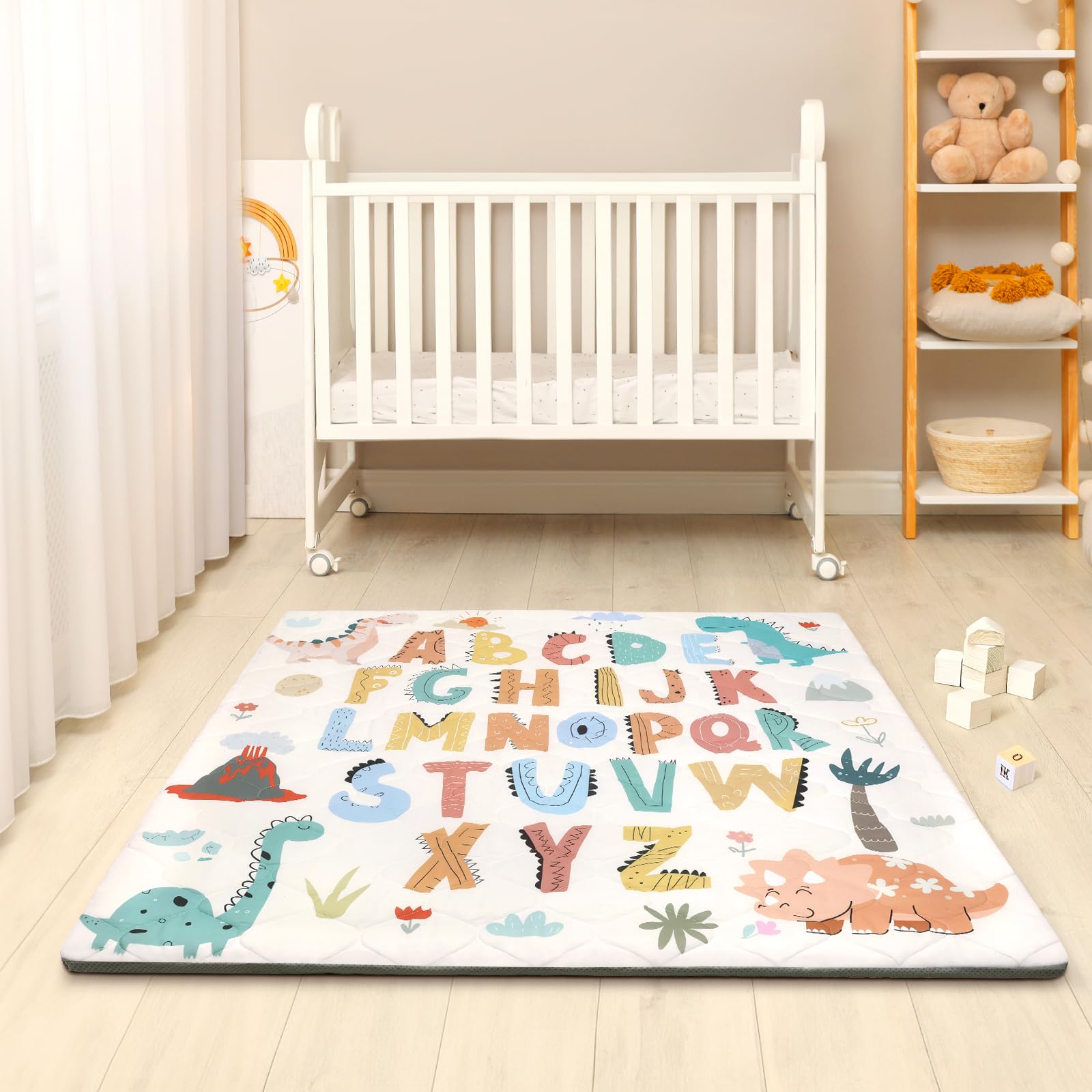 Decalsweet non-toxic materials offer a safer surface for babies.