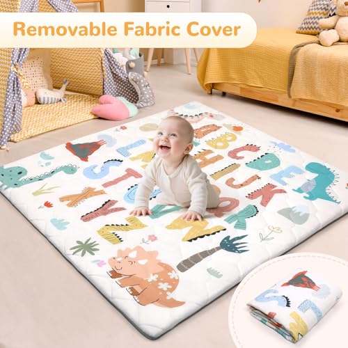 Decalsweet tummy-time mat cushions infants as they explore and reach.