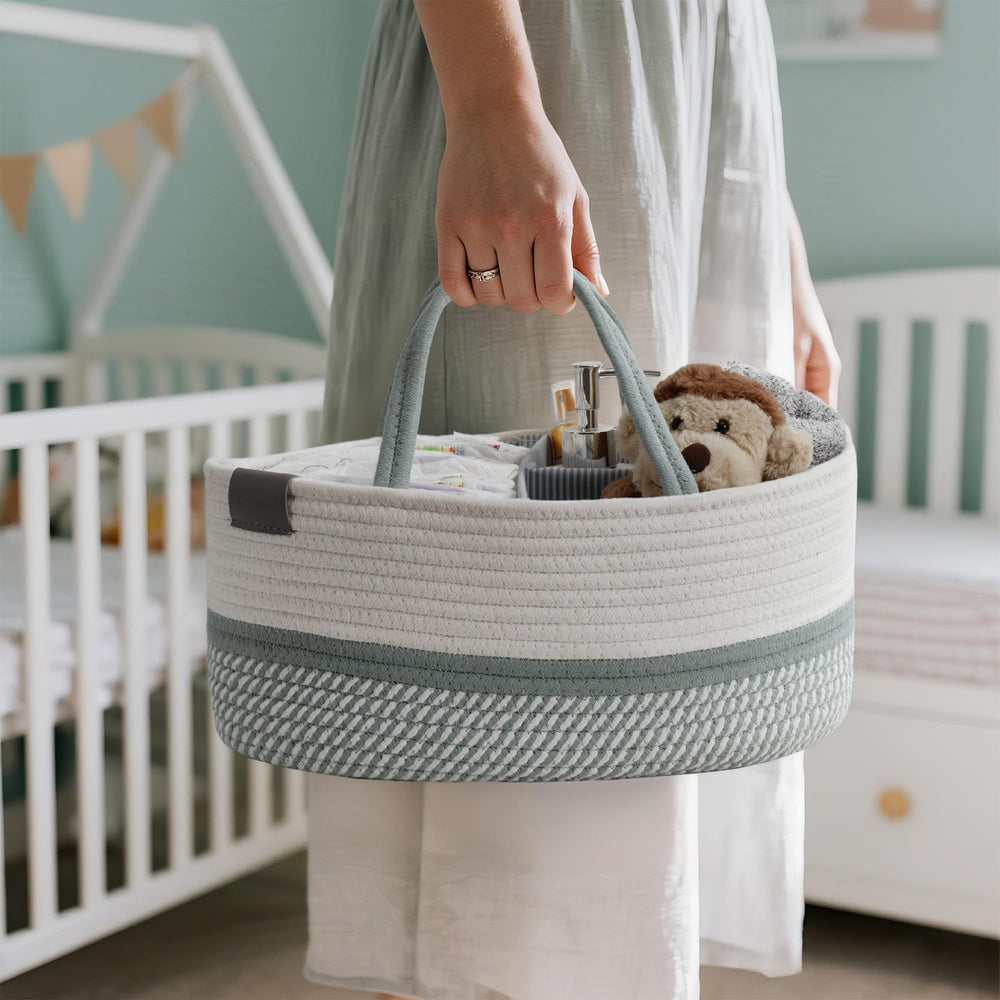 DECOMOMO baby shower gift basket idea practical and stylish