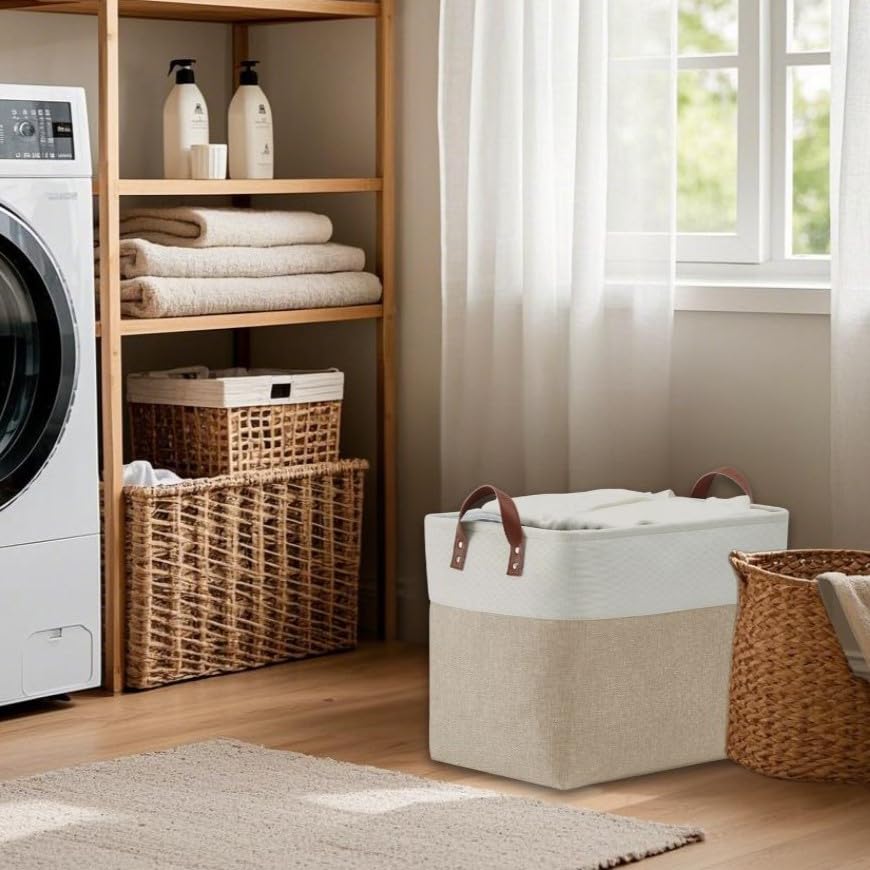 DECOMOMO three-pack on shelf demonstrates space-saving storage solution.