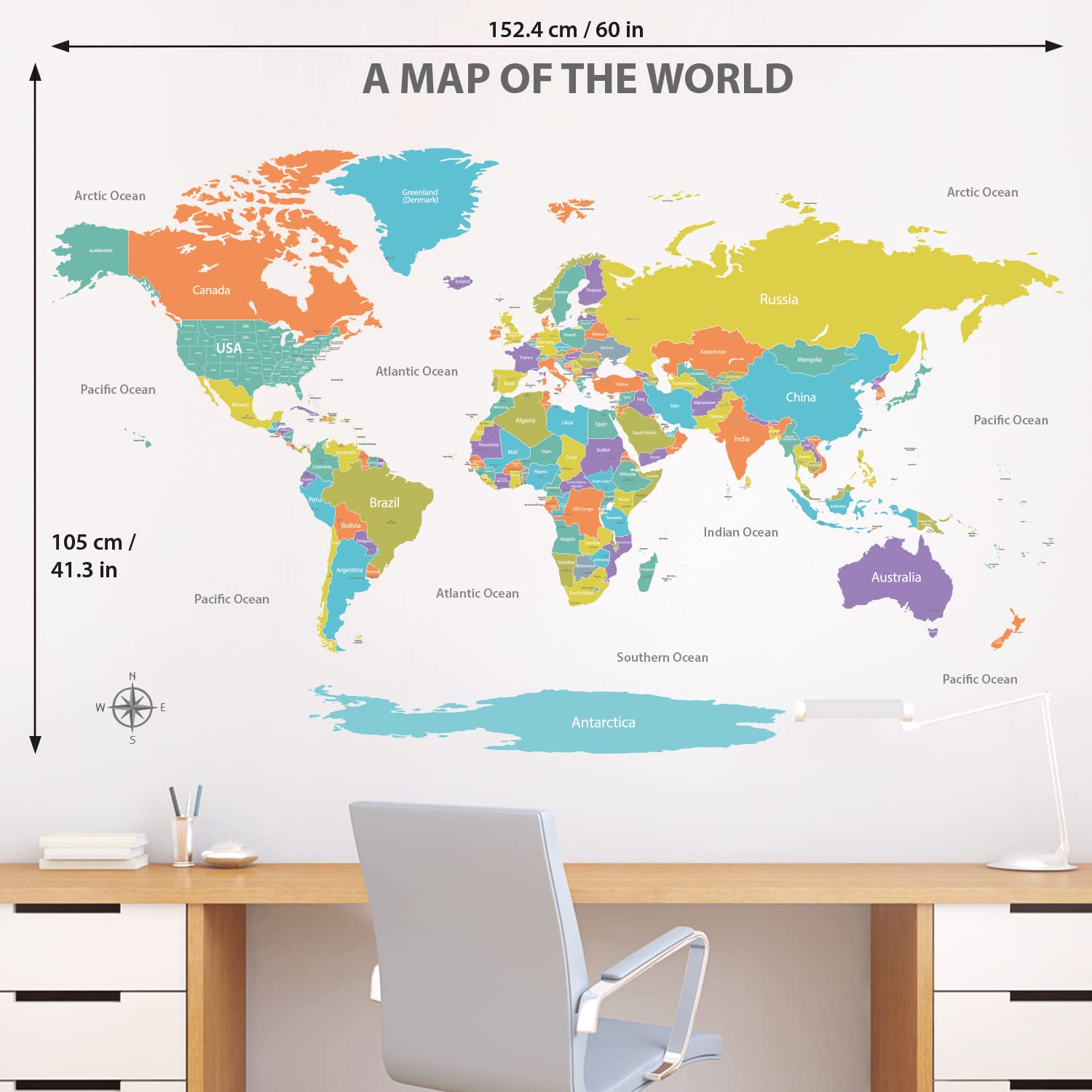 Decowall DL3-2302 DIY peel-and-stick makes updates quick and mess-free