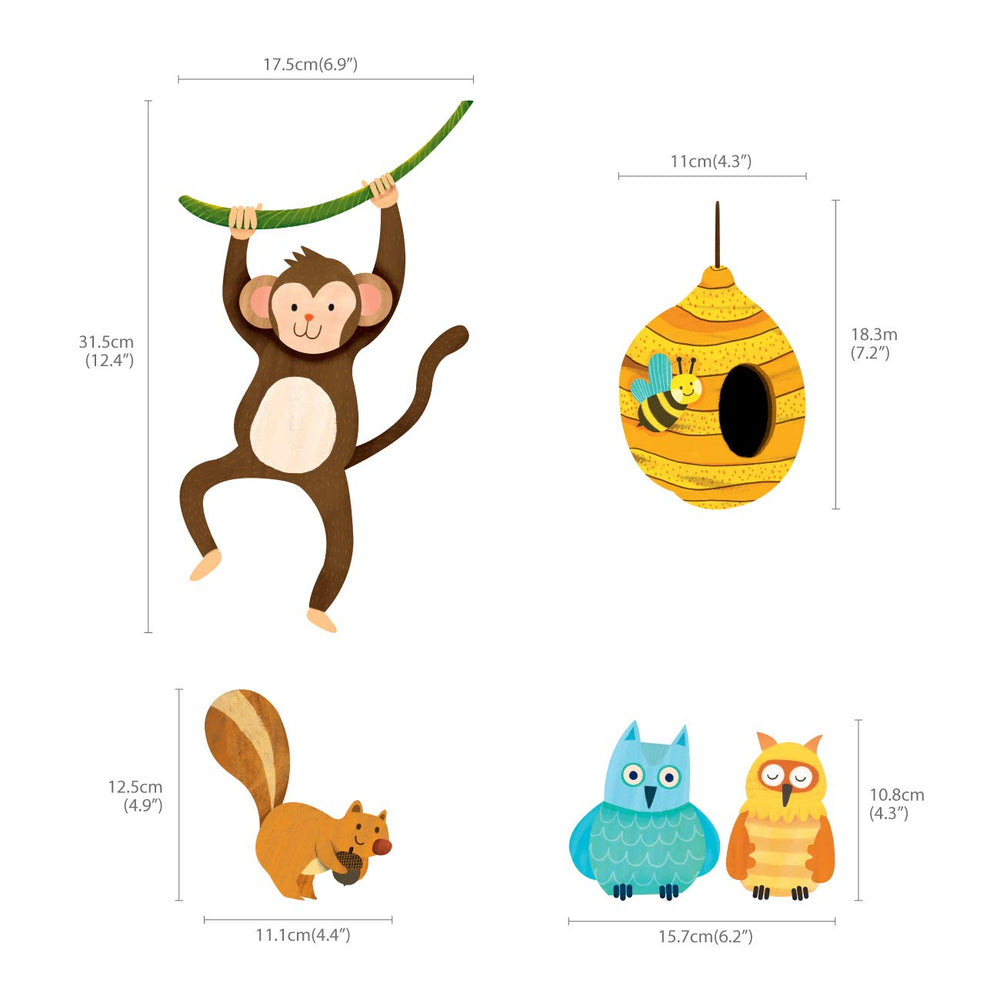 DECOWALL DL4-1709 high-quality illustrations by DECOWALL’s artists spark imagination.