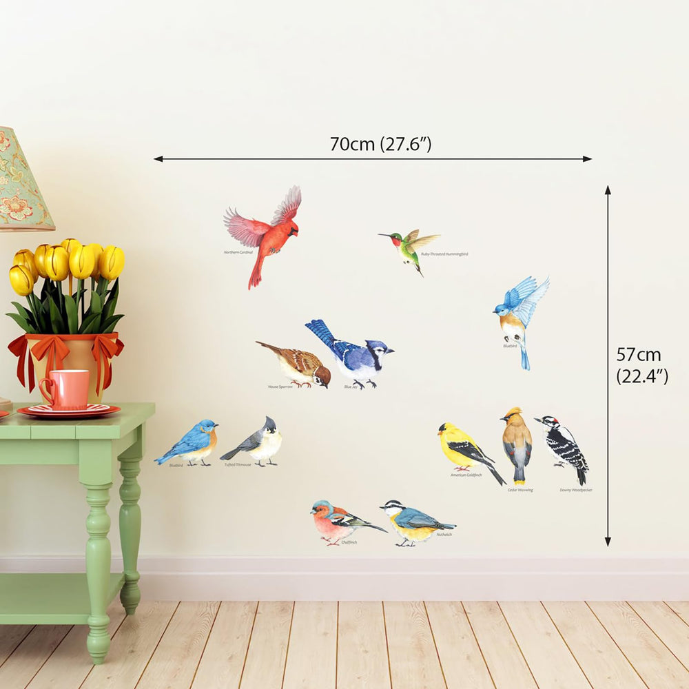 DECOWALL DS2-8042 Removable stickers — damage-free decorating with easy repositioning.