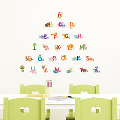 DECOWALL DS4-8002 kids nursery decor stickers brighten rooms without painting or mess.