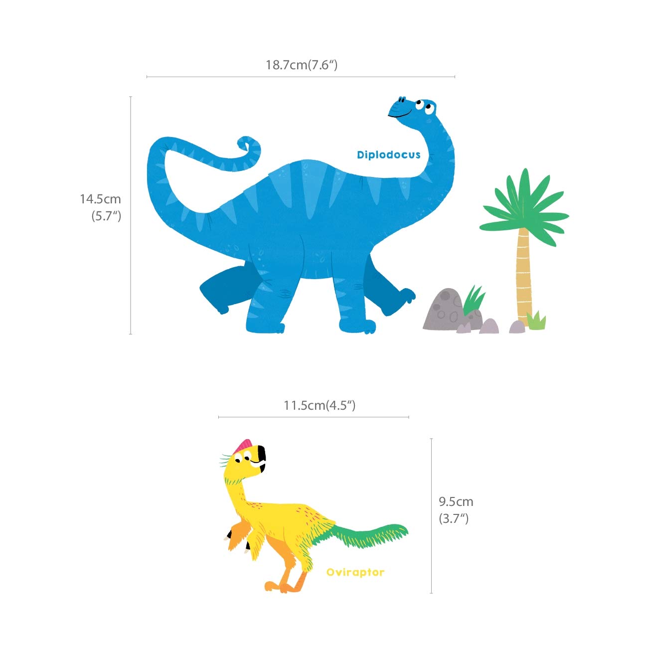 DECOWALL DS4-8032 illustrated design by DECOWALL elevates wall art quality.