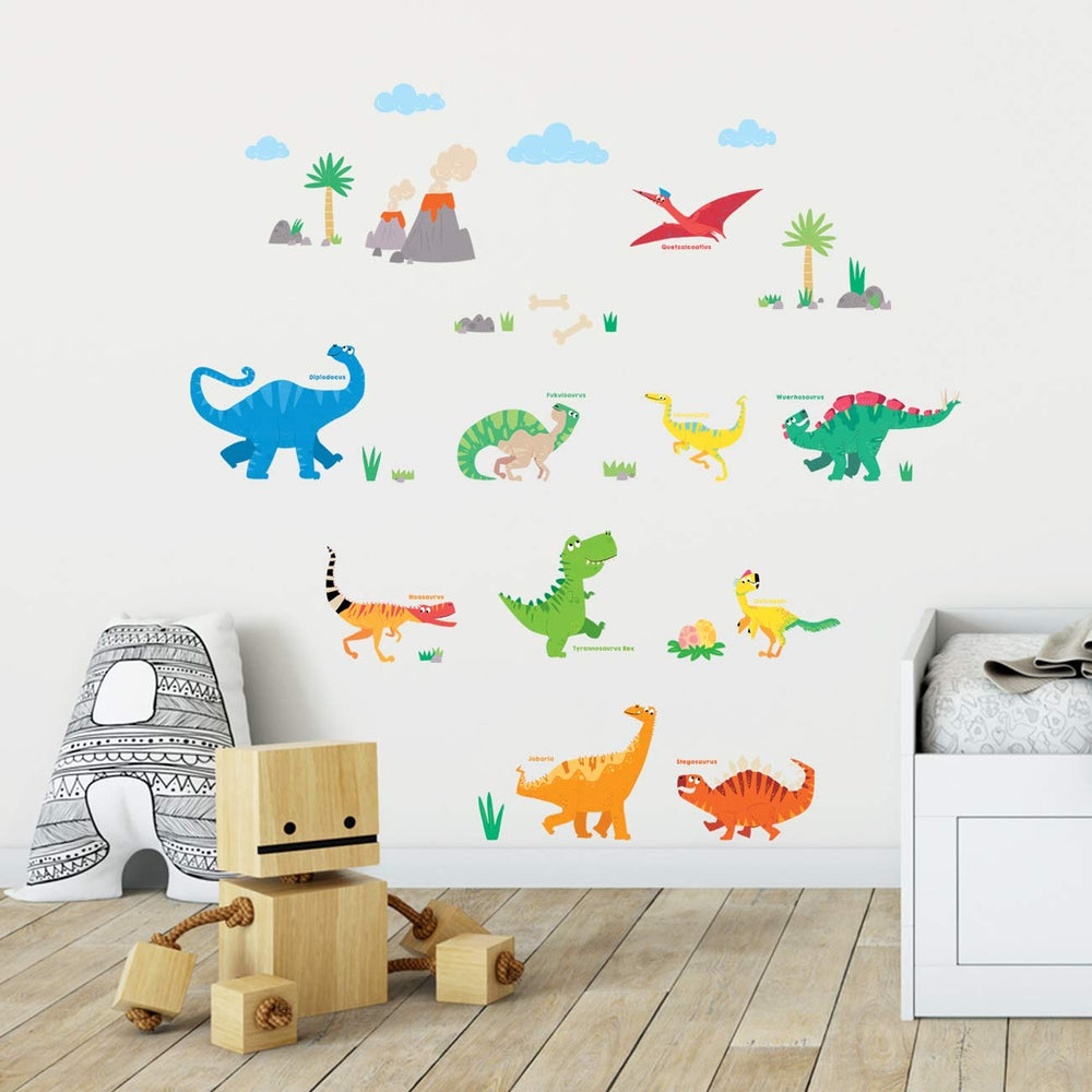 DECOWALL DS4-8032 peel-and-stick application is mess-free and repositionable.
