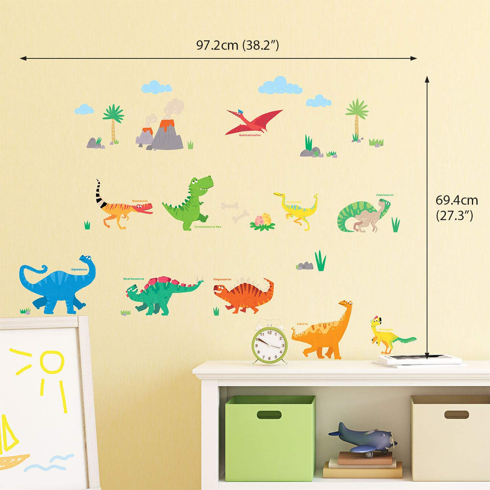 DECOWALL DS4-8032 removable wall stickers provide quick room refresh without residue.