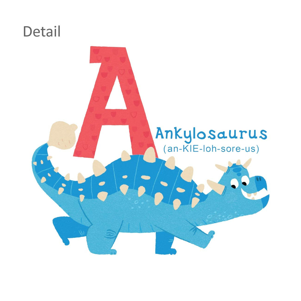 DECOWALL DS4-8033 peel-and-stick dinos are easy to reposition on clean walls.
