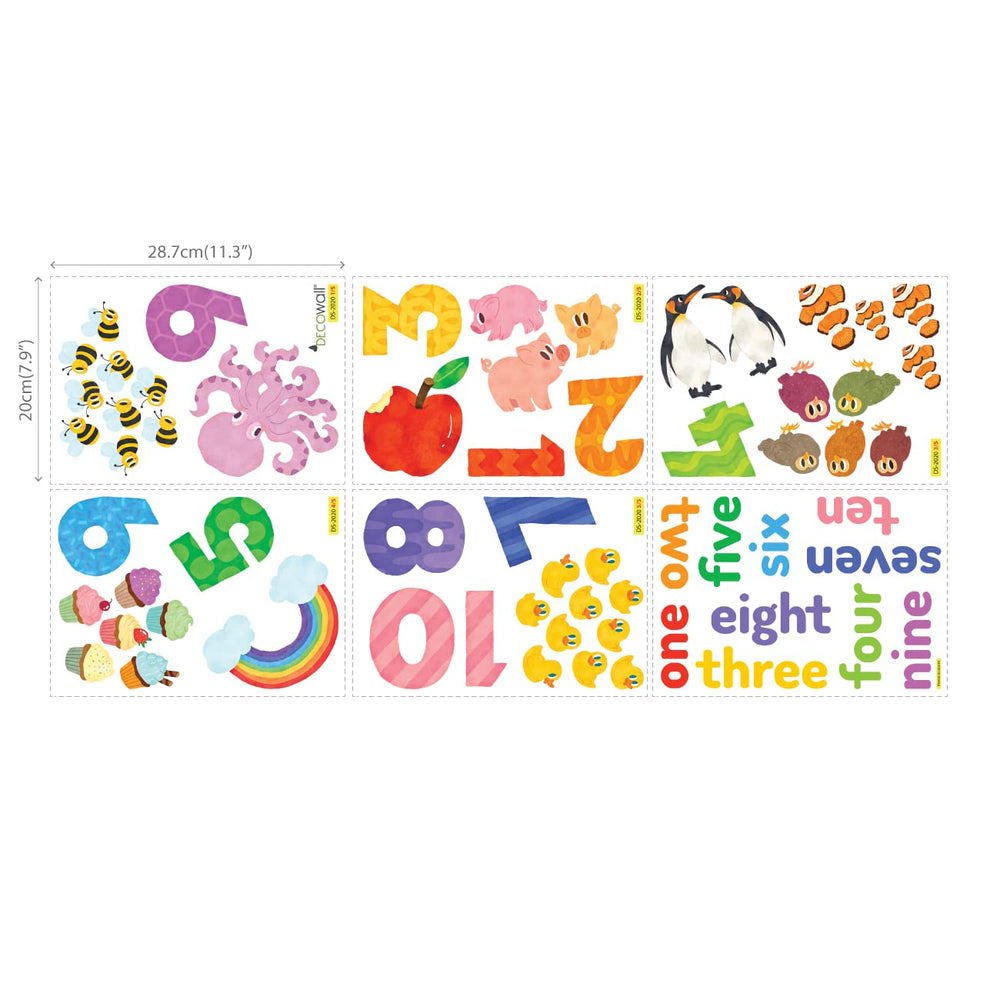 DECOWALL DS6-2020 educational learning tool for home or classroom