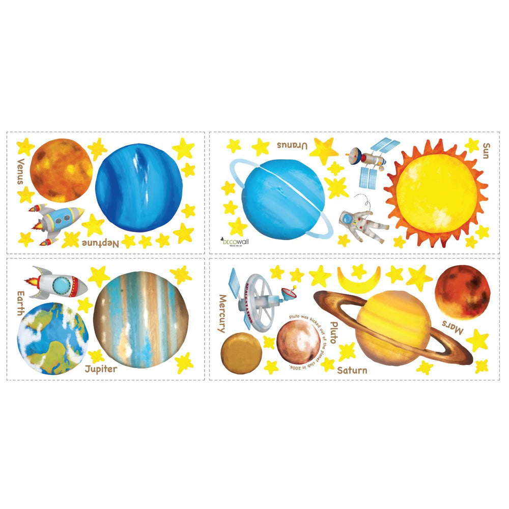 Decowall DS8-1307 removable wall stickers living room – quick refresh without mess