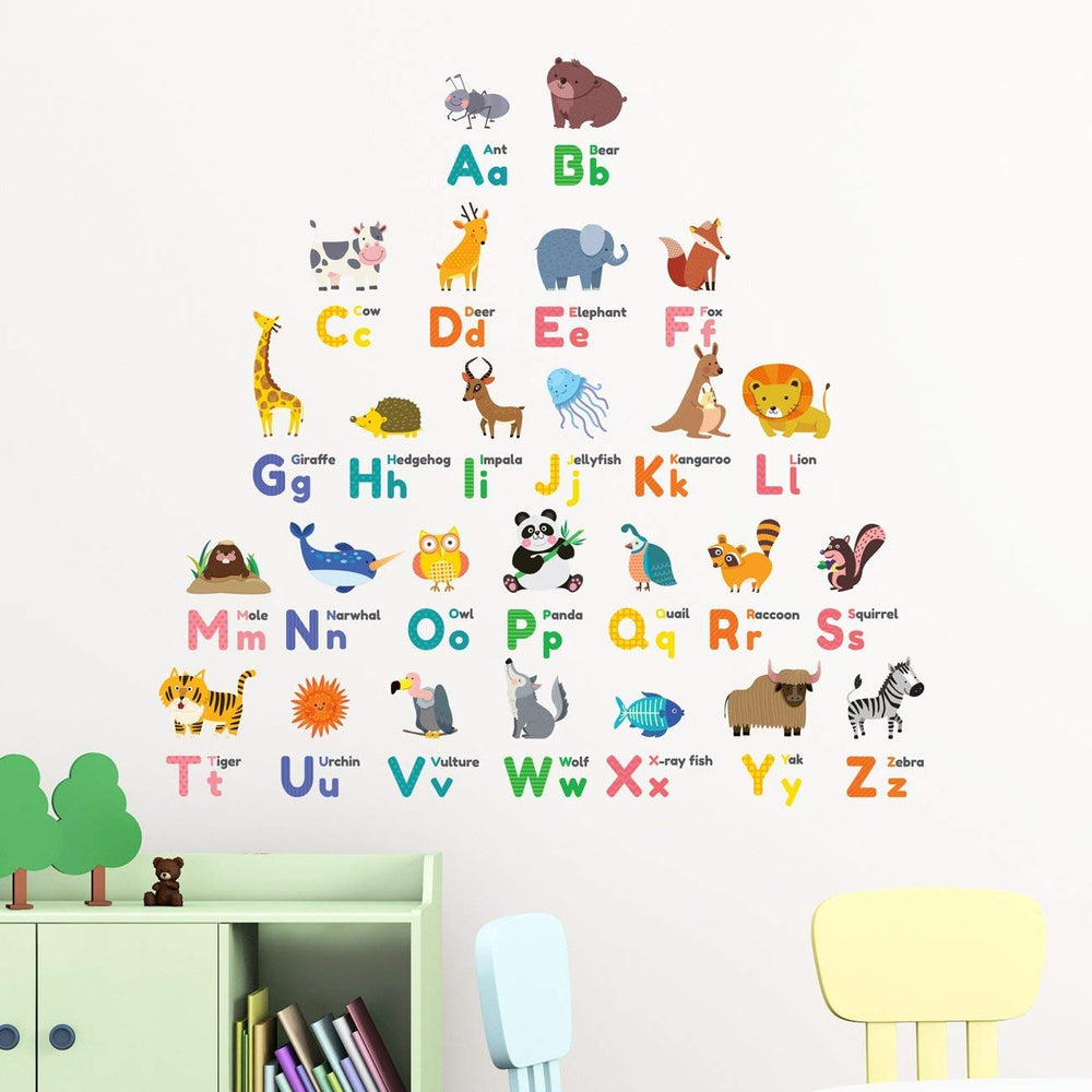 DECOWALL DS8-1614 eight removable sheets offer flexible wall art options