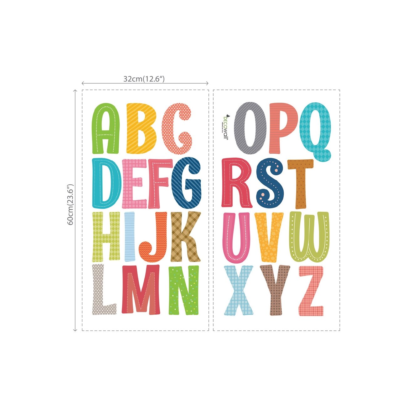 DECOWALL DS8-1701A removable wall decals leave no wall residue