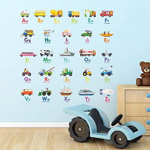 Decowall DS8-2005N nursery decor ideas inspire cheerful learning environments.