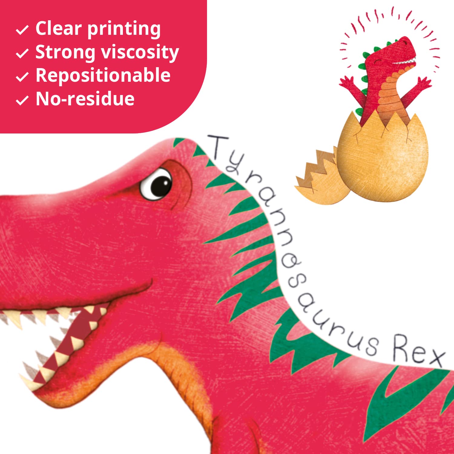 DECOWALL DS9-2115 dino decals for classroom decor inspire exploration.