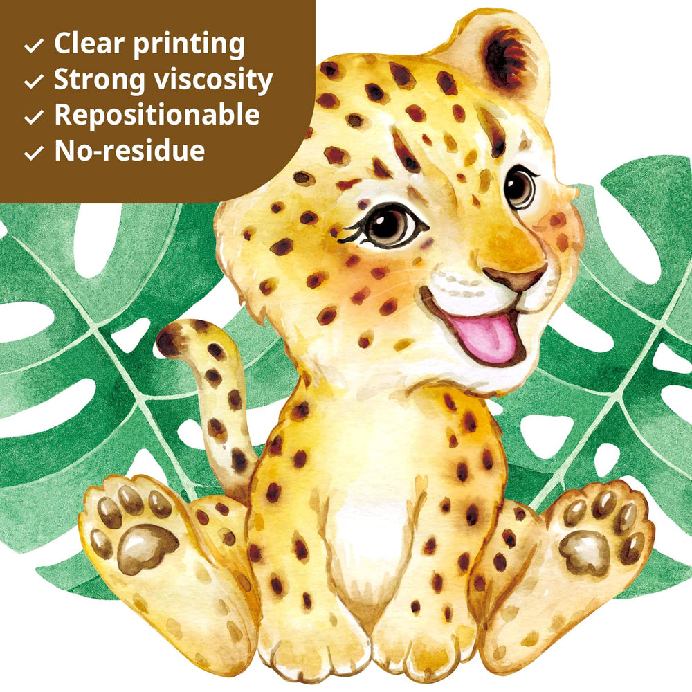 DECOWALL DS9-8067 Monkey sticker inspires exploration in learning corners.