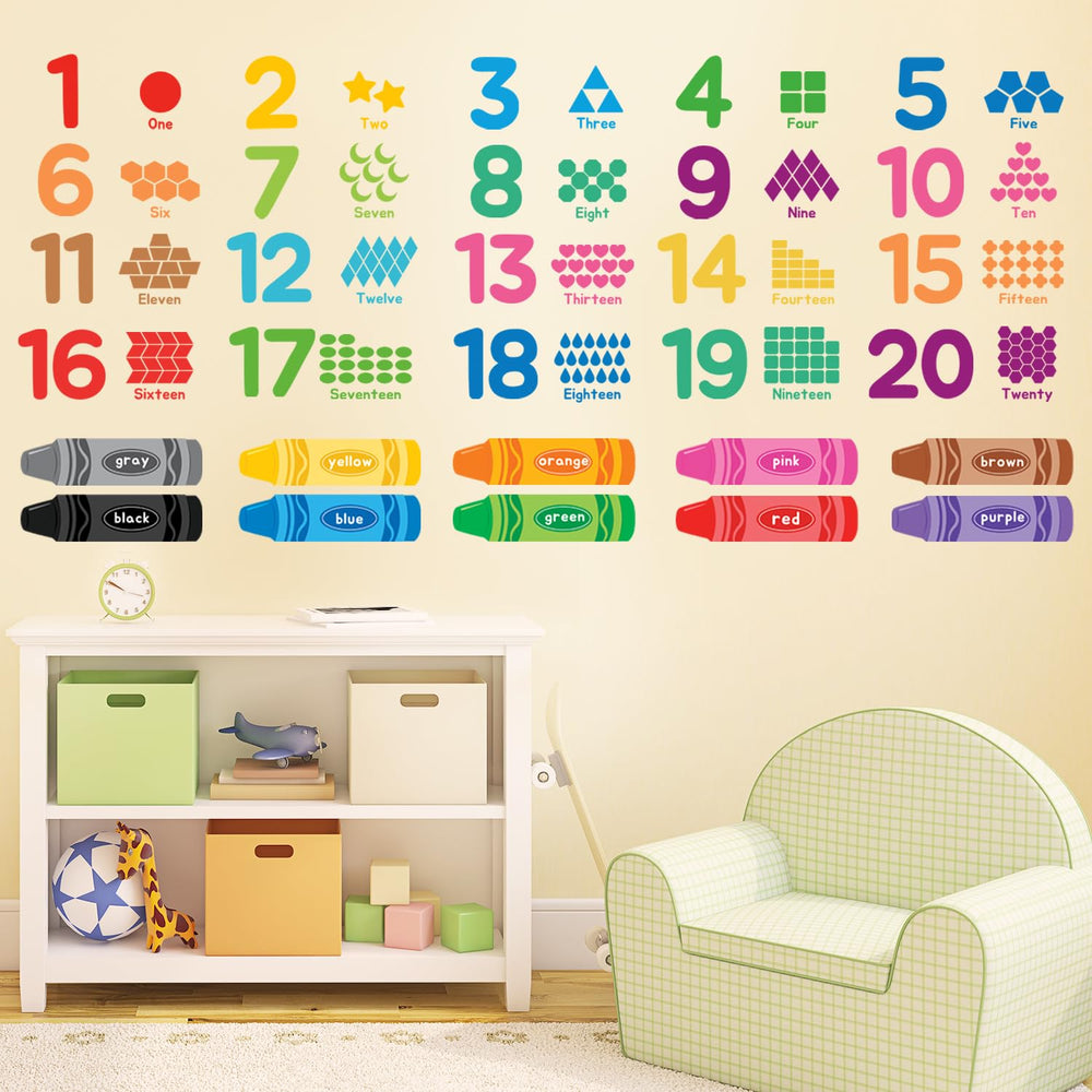 DECOWALL DS9-8091 easy-peel stickers for mess-free decorating in any room