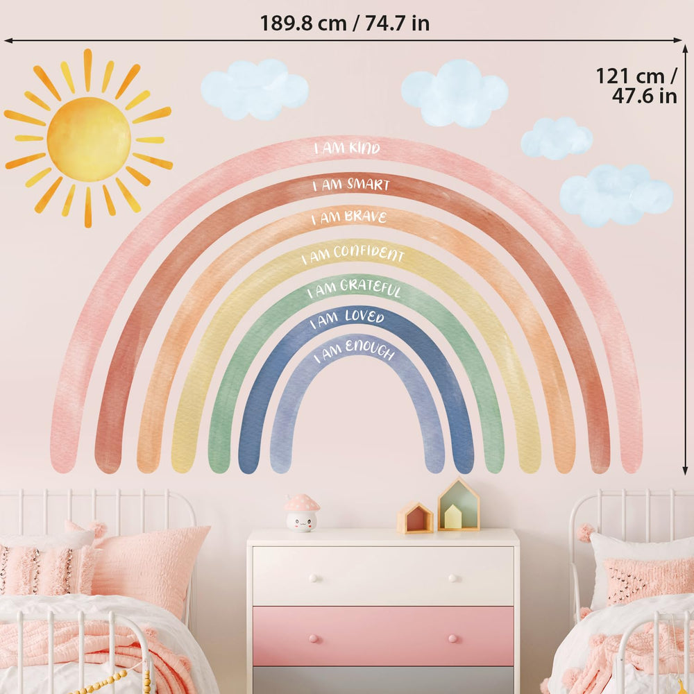 DECOWALL FH4-2432 versatile-surface decals work on walls, tiles, and more.