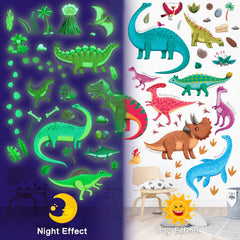 DECOWALL GDS4-8087 dinosaur footprints on wall for guided play.
