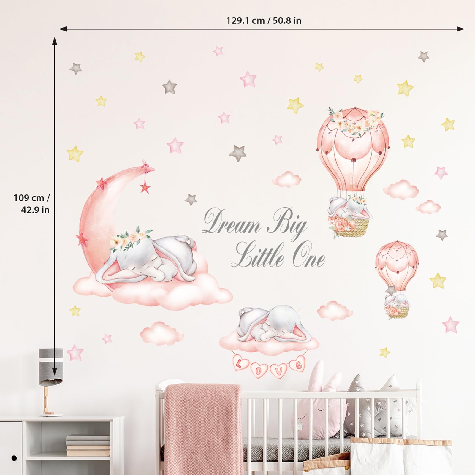 DECOWALL illustrated wall art designed by creators for vibrant, affordable room decor.